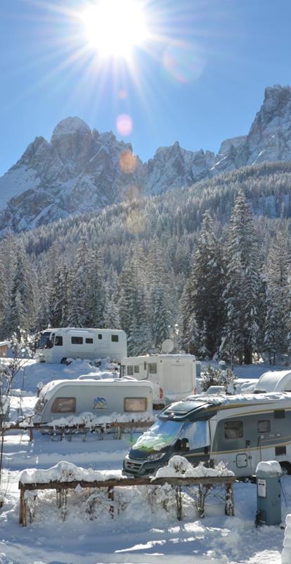 Camping in inverno