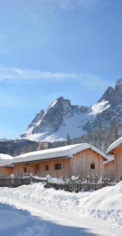 Anche in inverno: Glamping nella Lodge